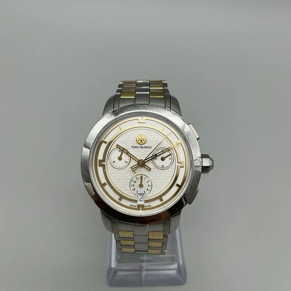 Tory Burch Womens Watch 37mm Stainless Chronograph TB1029  display picture 3